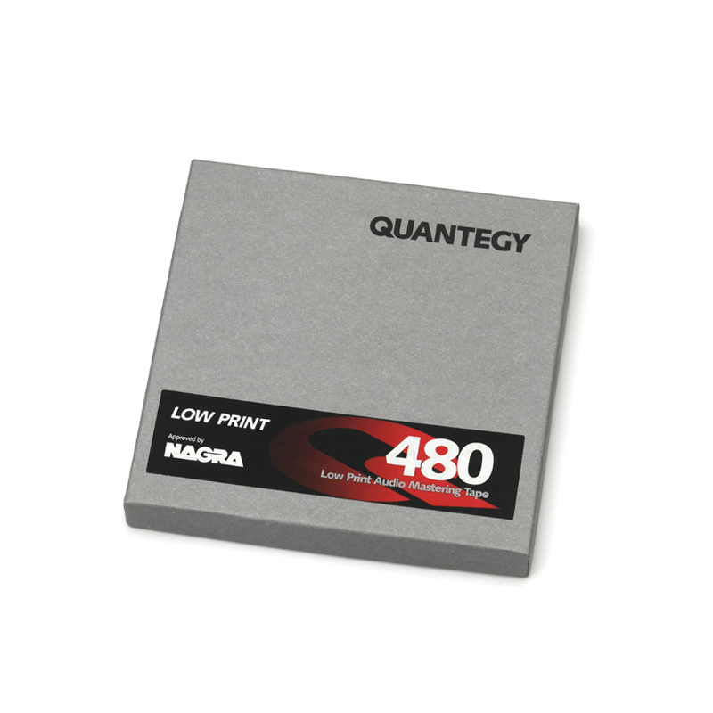 Audio Mastering Tape QUANTEGY 480 Low Print, ¼″, 183 m, 13 cm Spule, Art.-Nr. 76507