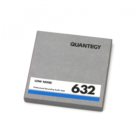 Audio Tape QUANTEGY 632 Professional Recording, ¼″, 183 m, 13 cm Spule, Art.-Nr. 76505