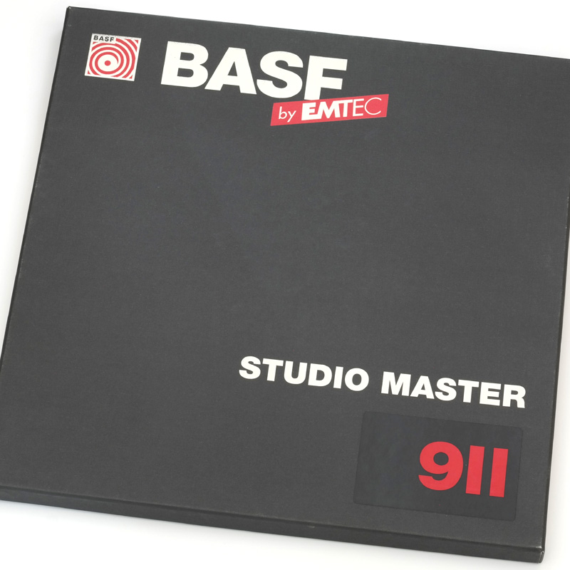 Audio Tape BASF by EMTEC SM911 Studio Master, ¼″, 762 m, 26,5 cm NAB Metall-Spule, Art.-Nr. 76540