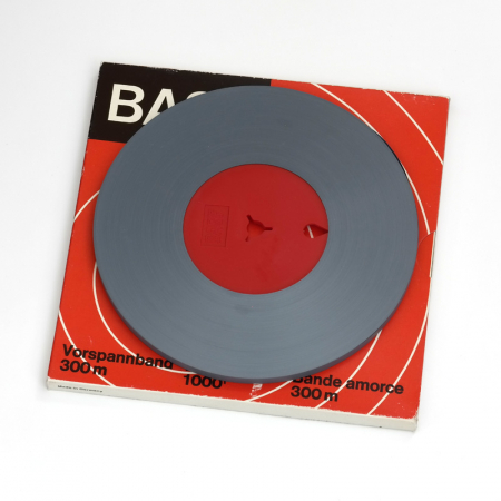 Leader Tape BASF Grey, 300 m, 6,3 mm, Art.-Nr. 76629