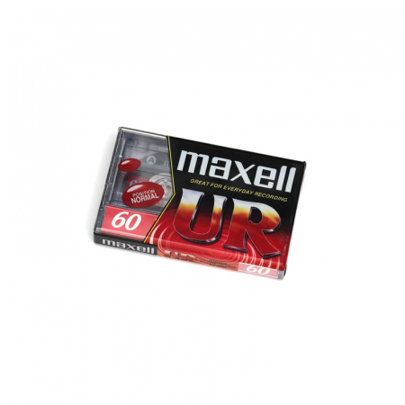Audio Cassette MAXELL UR Type I (Normal) C-60, 60 min., Art.-Nr. 76680, ab 10 St. 4,50 €